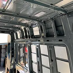 Zeekr 7X dashcam installation with safely routed wiring behind trim